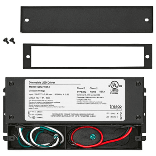 Slim Design and High Power Factor make T621 60W Power Supply a Top Choice by Tresco Lighting