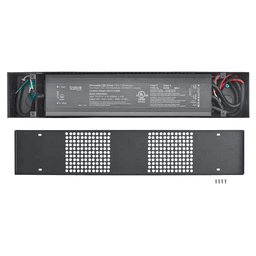 24VDC 384W Dimmable Power Supply, 17-27/32", Black Alt 3 - Image