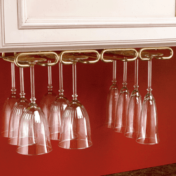 3450 11" Stemware Holder, Satin Nickel - Alt Image 2