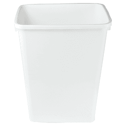 35 QT Replacement Waste Container, White Main - Image