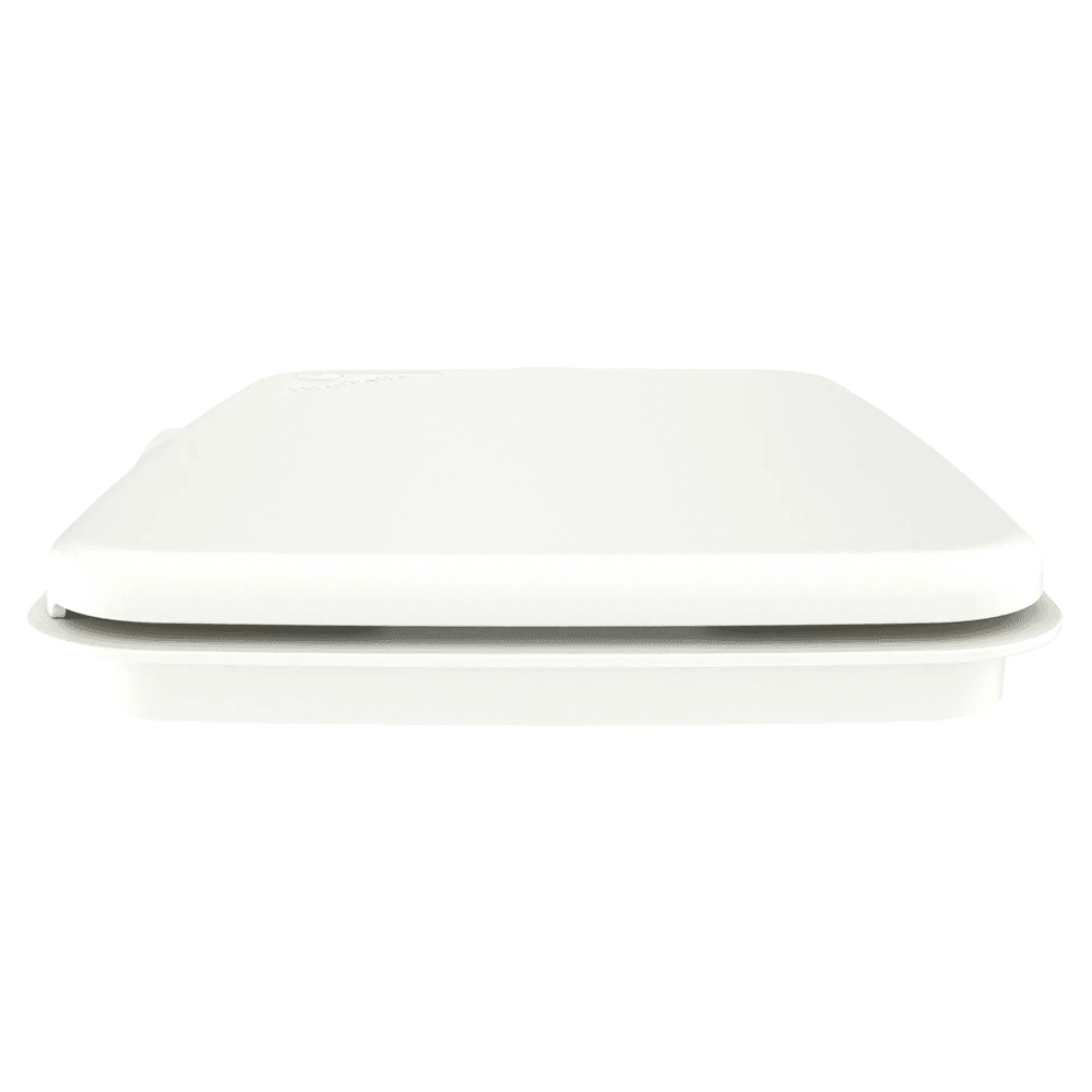 35/50 QT Waste Container Lid, White Alt 1 - Image