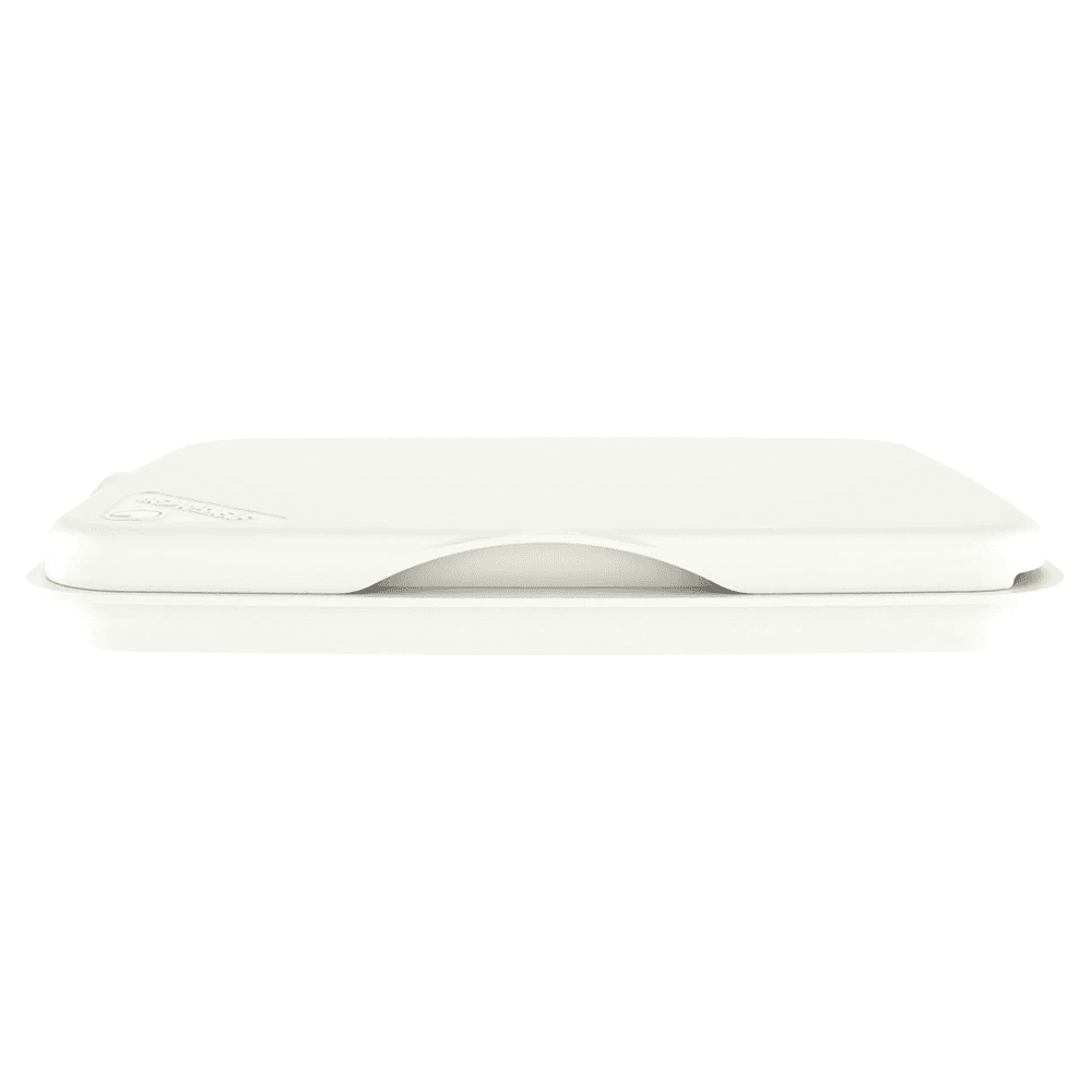 35/50 QT Waste Container Lid, White Alt 2 - Image