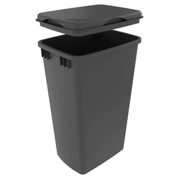 35/50 QT Waste Container Lid, Orion Gray Alt 4 - Image