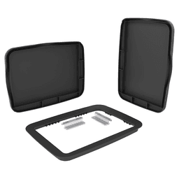 35/50 QT Waste Container Lid, Orion Gray Alt 5 - Image