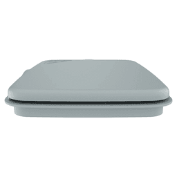 35/50 QT Waste Container Lid, Gray Alt 1 - Image