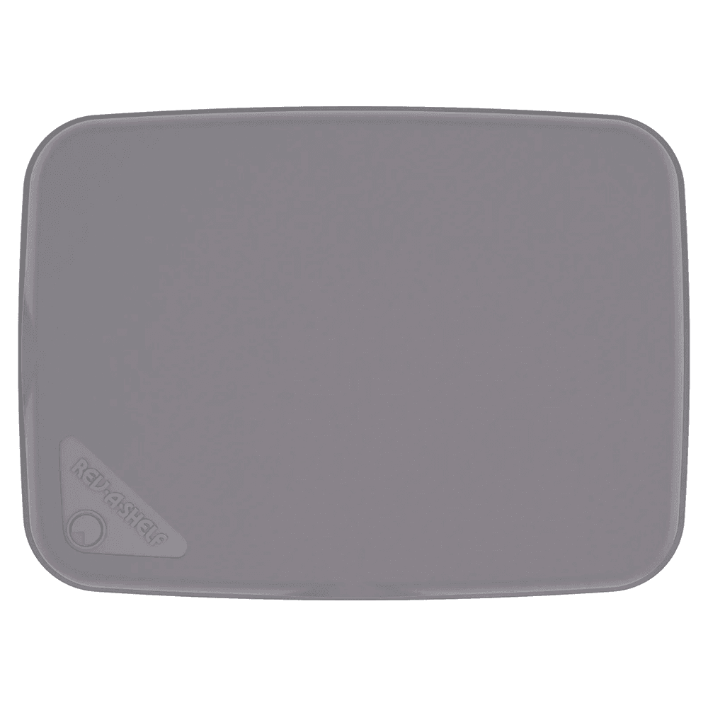 35/50 QT Waste Container Lid, Silver Alt 3 - Image