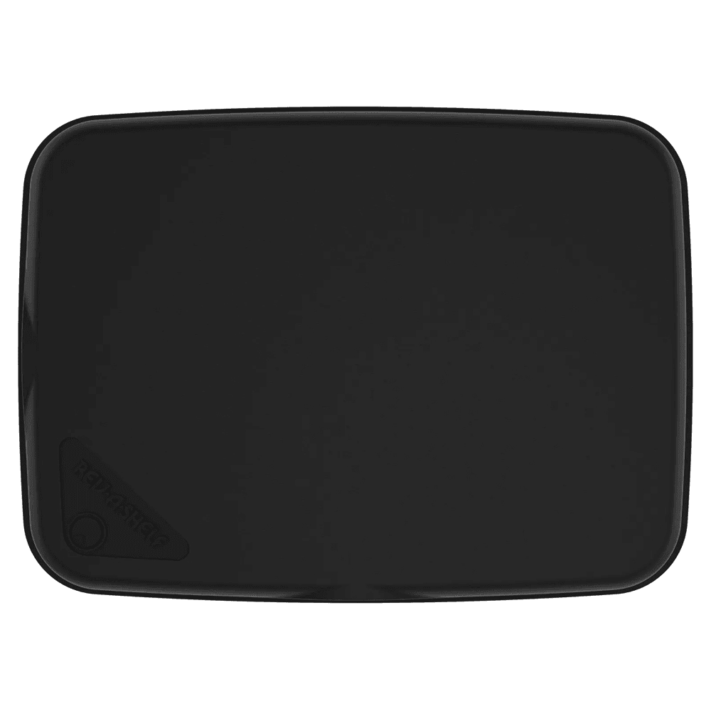 35/50 QT Waste Container Lid, Black Alt 3 - Image