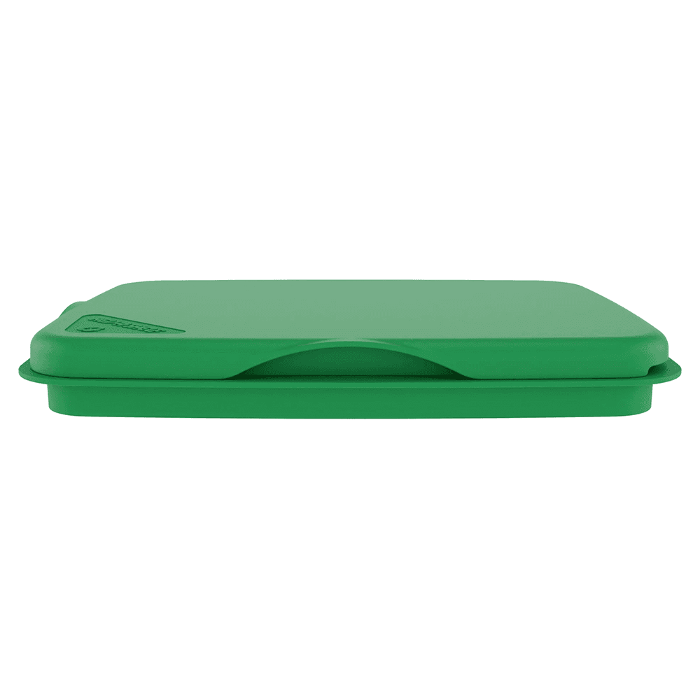35/50 QT Waste Container Lid, Green Alt 2 - Image