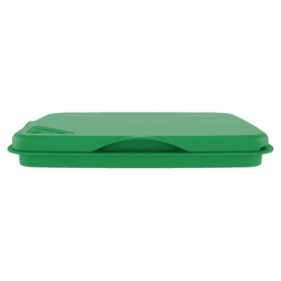 35/50 QT Waste Container Lid, Green Alt 2 - Image