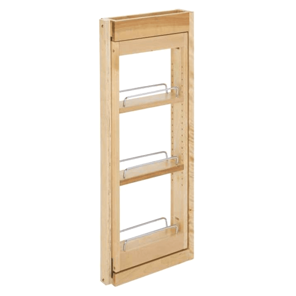 3" Filler Pullout Organizer with Soft-Closing, Wood - Main Image