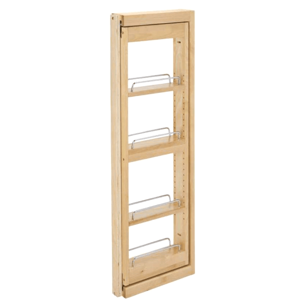 3" 3-Shelf Filler Pullout Organizer with Soft-Closing, Maple, 36" Height - Main Image