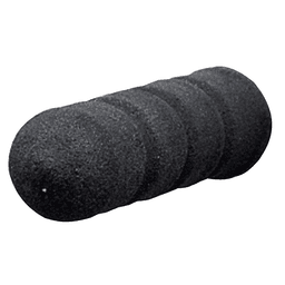 434 3" Single Extension Peg, Rubberized Black (6/Box) - Main Image