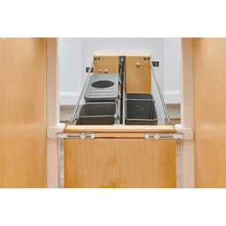 8-5/8" 444 Modular Base Cabinet Pull-Out Organizer with Soft-Close Alt 2 - Image