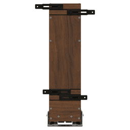 5" Craftsman Base Cabinet Pullout with Tray Divider/Foil Wrap Holder for 9" Base Cabinets, Dark Brown Alt 2 - Image