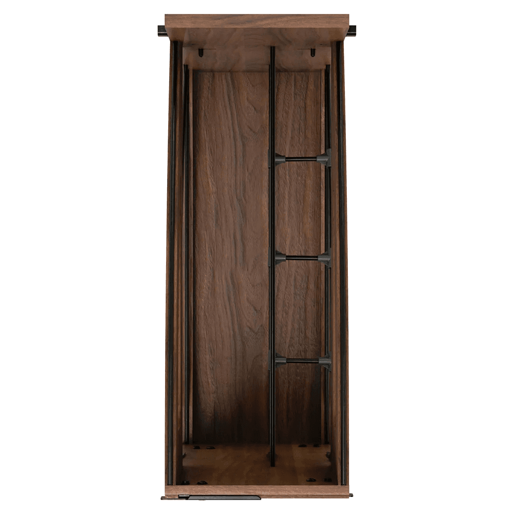 8" Craftsman Base Cabinet Pullout with Tray Divider/Foil Wrap Holder for 12" Base Cabinets, Dark Brown Alt 3 - Image