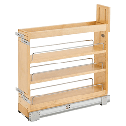 6" 2-Shelf Pullout Organizer with BLUMOTION Soft-Closing, Wood - Main Image