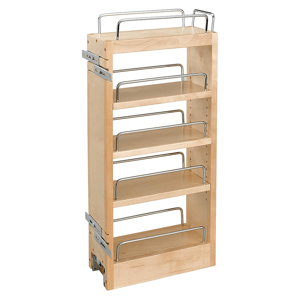 5" Pullout Organizer, Wood - Main Image