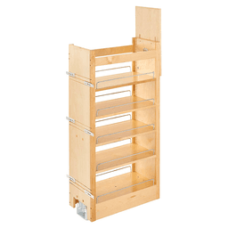 11" x 43-1/2" Pullout Pantry with Soft-Closing, Wood, 22" Depth - Main Image