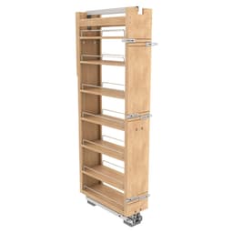 8" Tall Cabinet Pullout Pantry Organizer with Fulterer Soft-Close Slide - Main Image