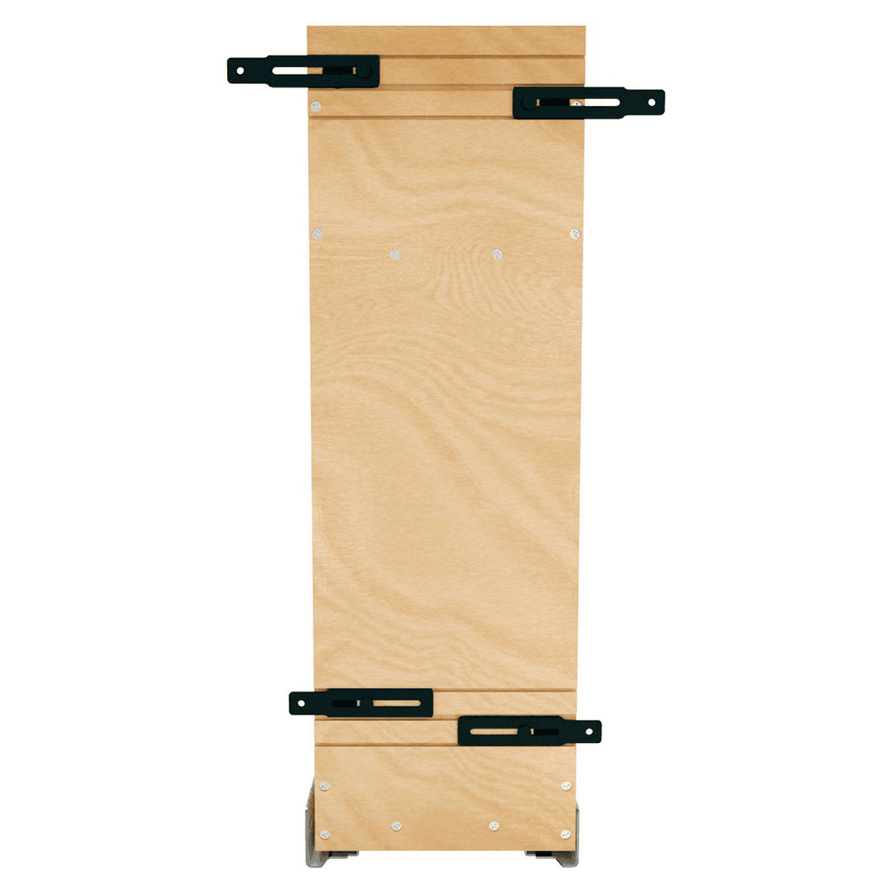 8" Craftsman Base Cabinet Pullout Organizer with Black Accents for 12" Base Cabinets, Light Brown Alt 3 - Image