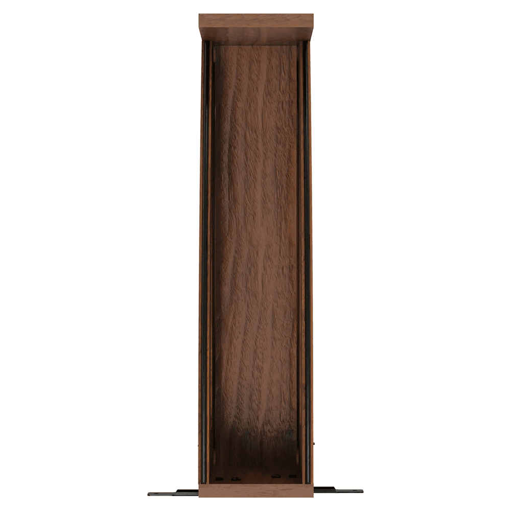 5" Craftsman Base Cabinet Pullout Organizer with Black Accents for 9" Base Cabinets, Dark Brown Alt 3 - Image