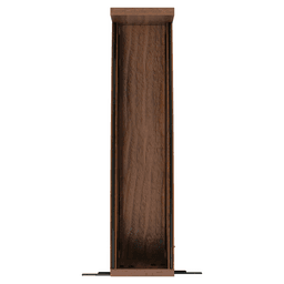 5" Craftsman Base Cabinet Pullout Organizer with Black Accents for 9" Base Cabinets, Dark Brown Alt 3 - Image