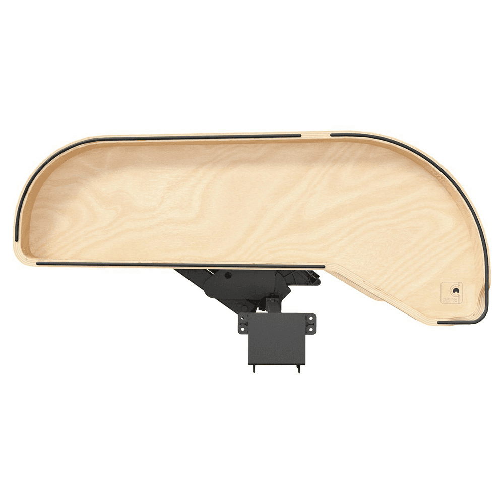 12" Two-Tier Craftsman Collection Girasolo with Soft-Close/Black Accents for Right Opening/Blind Right Corner Cabinet, Light Brown Alt 3 - Image