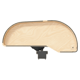 15" Two-Tier Craftsman Collection Girasolo with Soft-Close/Black Accents for Right Opening/Blind Right Corner Cabinet, Light Brown Alt 3 - Image