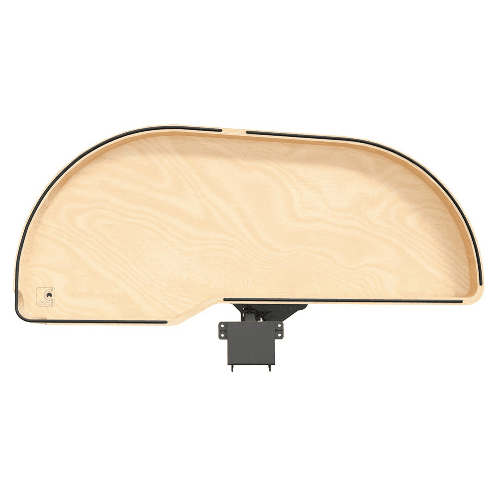 18" Two-Tier Craftsman Collection Girasolo with Soft-Close/Black Accents for Left Opening/Blind Right Corner Cabinet, Light Brown Alt 3 - Image