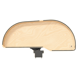 18" Two-Tier Craftsman Collection Girasolo with Soft-Close/Black Accents for Right Opening/Blind Right Corner Cabinet, Light Brown Alt 3 - Image