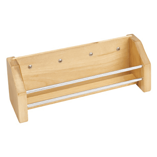 13-1/8" Door-Mount Adjustable Spice Rack Bin, Semi-Gloss (Box of 10) Alt 1 - Image