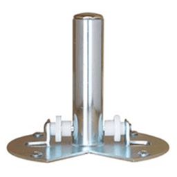 BM1 1 Tray Bottom Mount Lazy Susan Hardware Component for 4WLS Series Wood Susan, Zinc Coated - Alt Image 1
