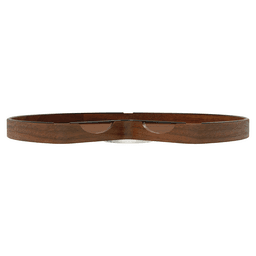 28" Kidney 1 Tray Wood Lazy Susan with Steel Swivel Bearing Alt 3 - Image