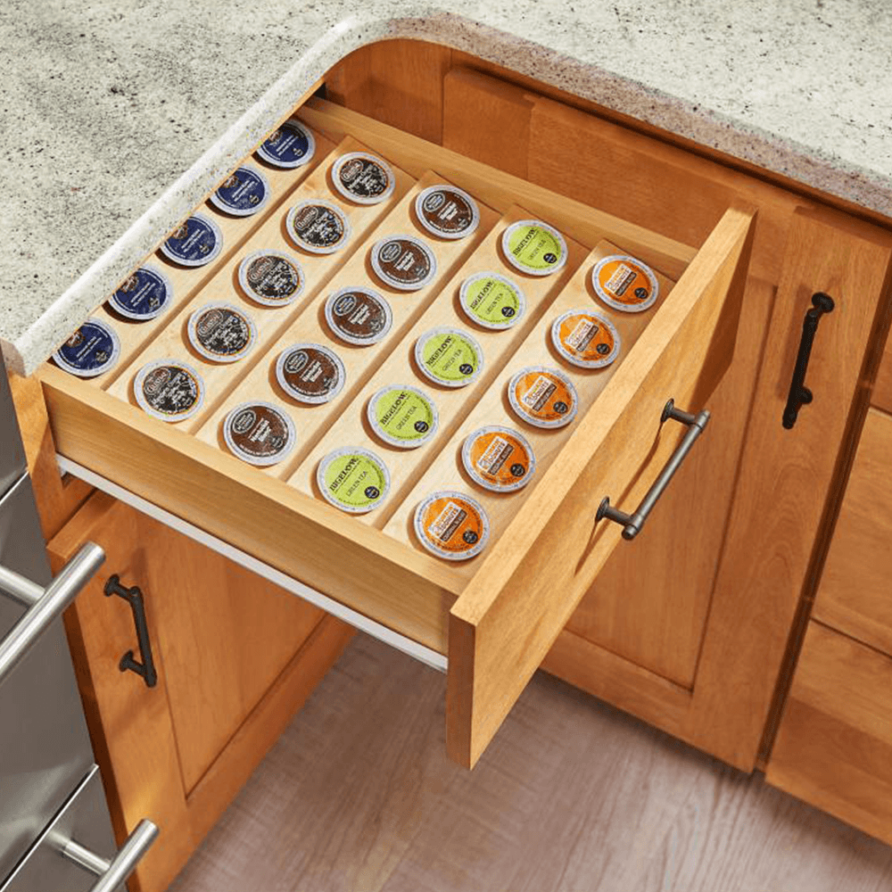 16" K-Cup Tray Insert, Natural Maple - Alt Image 2