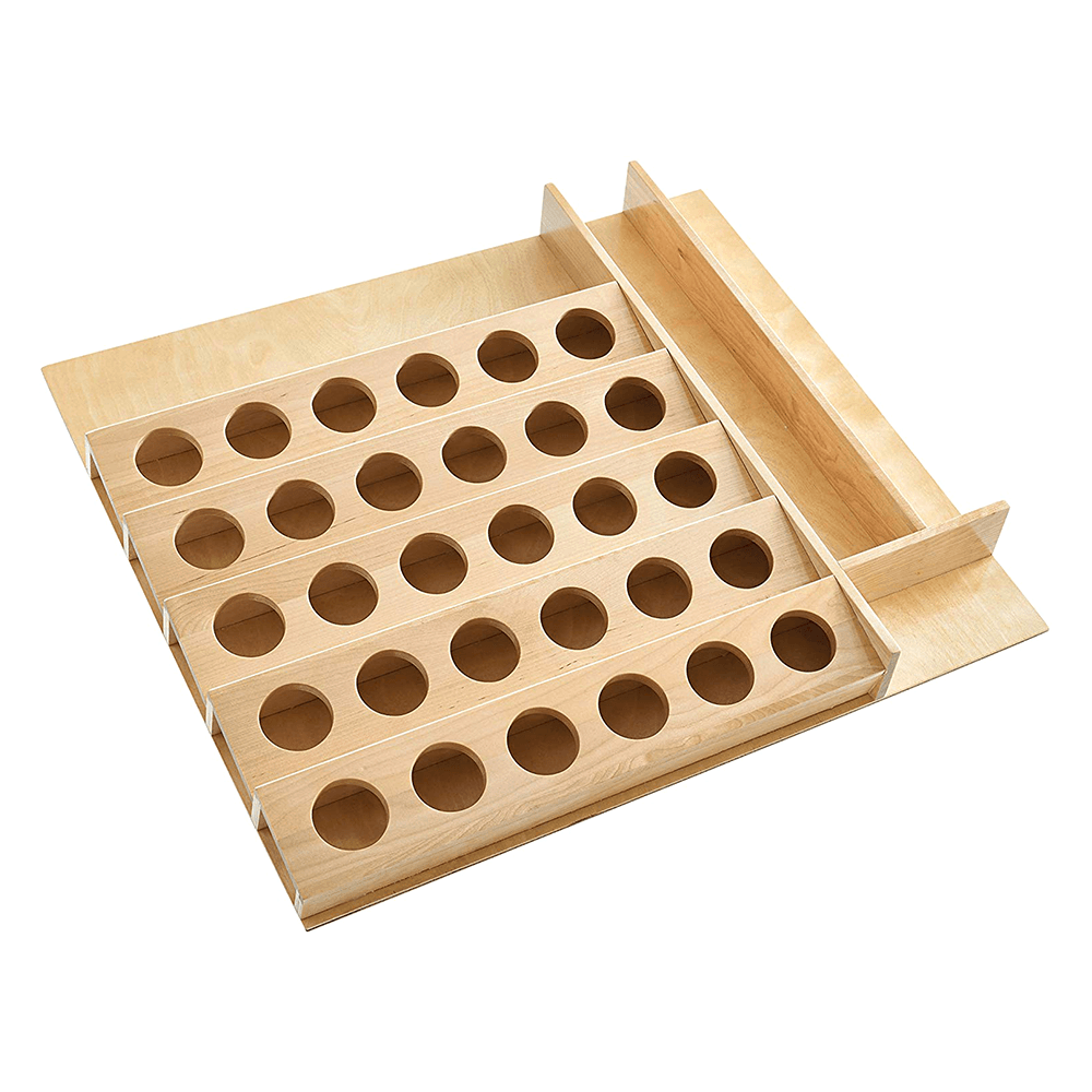 22" K-Cup Tray Insert, Natural Maple - Main Image