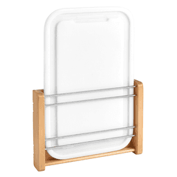 11-5/16" Door-Mount Rack with Polyethylene Cutting Board - Main Image