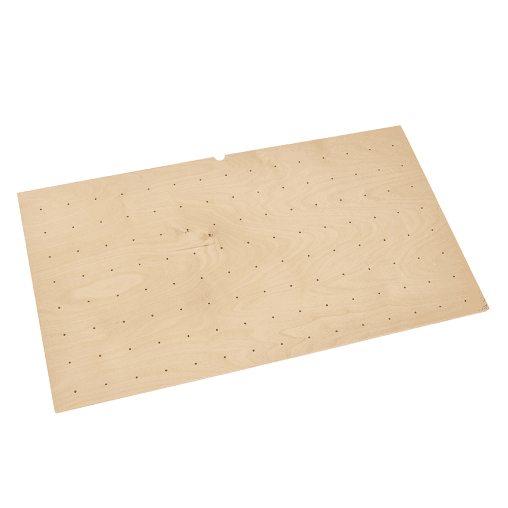 30-1/4" Drawer Peg Board, Natural - Main Image
