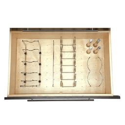 39-1/4" Drawer Peg Board, Natural - Alt Image 3