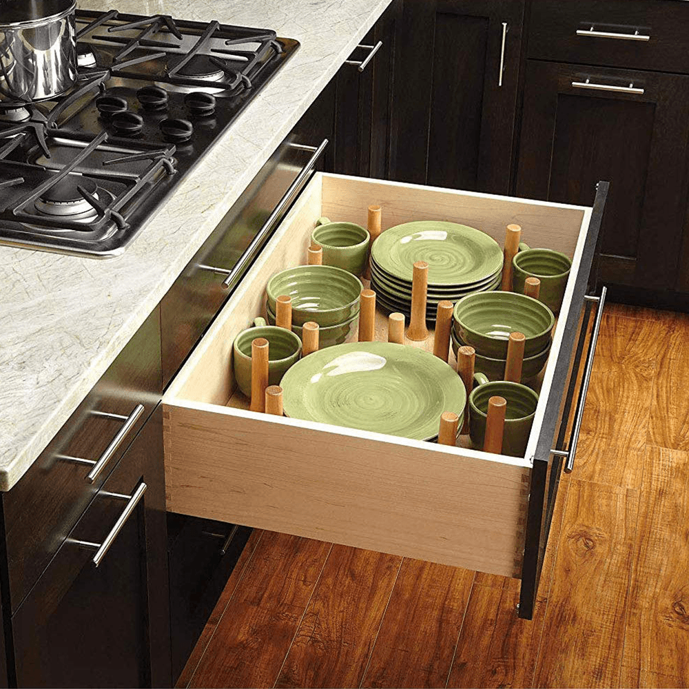 30-1/4" Drawer Peg System, UV Cured - Alt Image 2