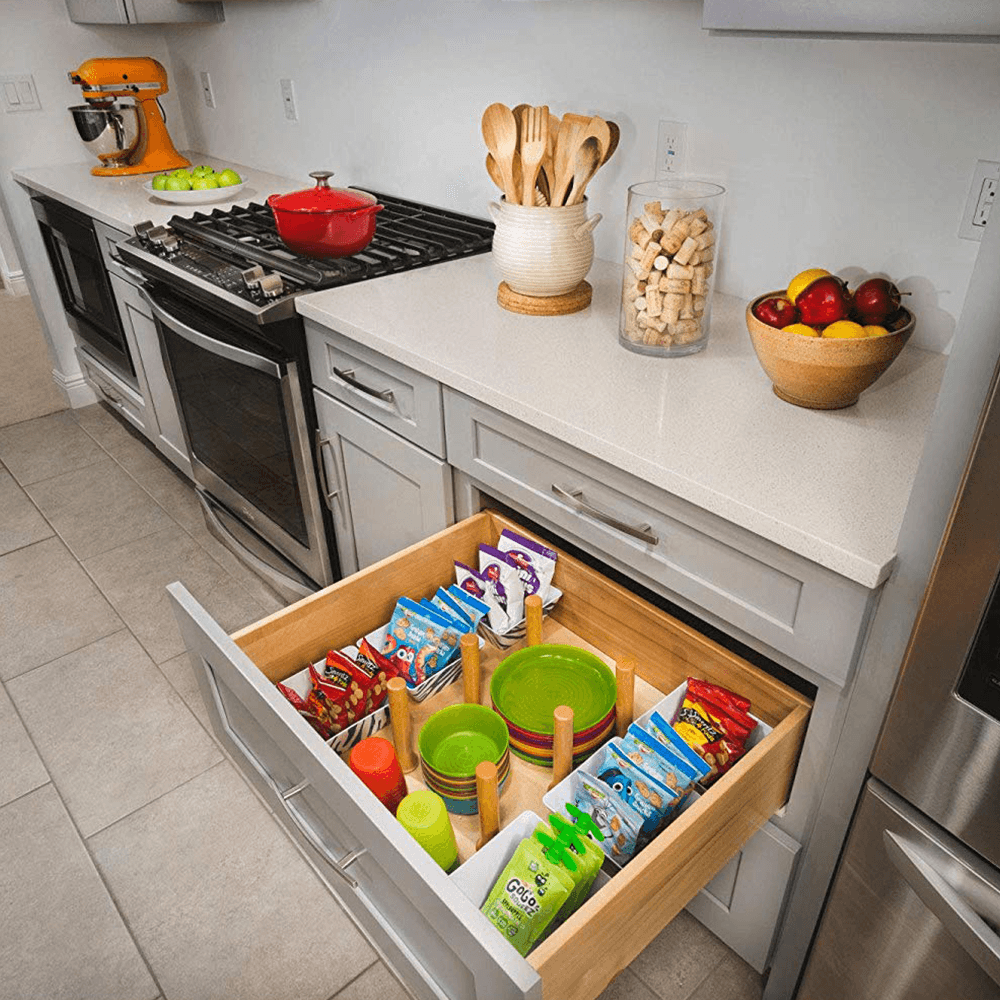 30-1/4" Drawer Peg System, UV Cured - Alt Image 3