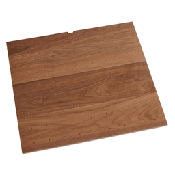 24-1/4" Insert Drawer Peg Board, Walnut - Main Image