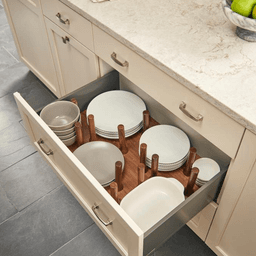 30-1/4" Insert Drawer Peg Board, Walnut - Alt Image 2