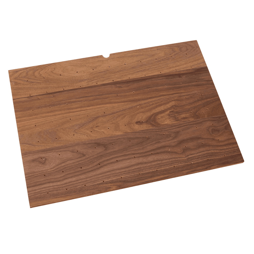30-1/4" Insert Drawer Peg Board, Walnut - Main Image