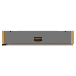 3-3/8" Foil Wrap Insert with Sliding Cutting Blade, Black Alt 6 - Image