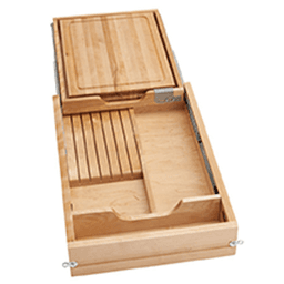 15" 3 Compartments Combination Knife Holder/Cutting Board Drawer with BLUMOTION Soft Close - Main Image