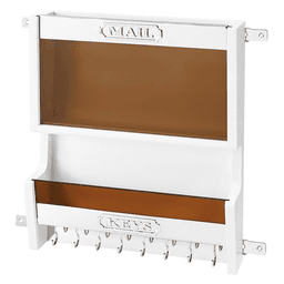 13-1/2" Mail Organizer for 18" Wall Cabinet, White - Main Image