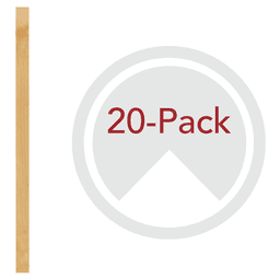 42-5/16" x 1-1/8" 4PILU Wood Pilaster System, Light Brown Main - Image