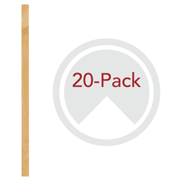 49-7/8" x 1-1/8" 4PILU Wood Pilaster System, Light Brown Main - Image