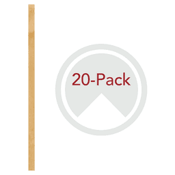 57-7/16" x 1-1/8" 4PILU Wood Pilaster System, Light Brown Main - Image