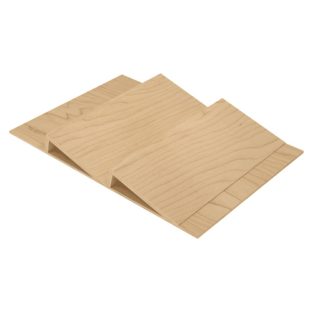 19-1/4" 3-Tier Wood Spice Drawer Insert, Maple Alt 1 - Image